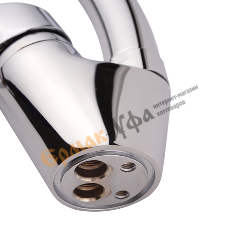 Смеситель для кухни LEDEME 4113 шаровой /F4113/ С-образный, карт. 35 мм. , 1/10