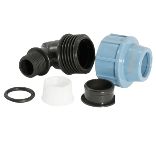 Отвод 90 UNIPUMP с наружной резьбой TM 265009 ф25 х3/4"