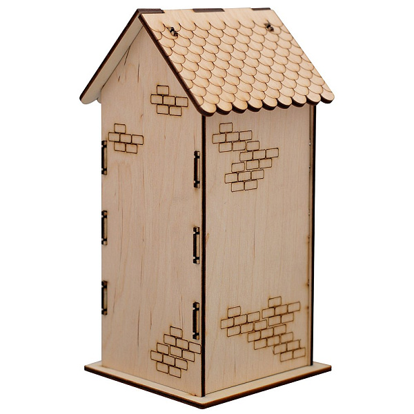 Подставка для чайных пакетиков "Чайный домик". Размер 21,5х10,5х11см. 