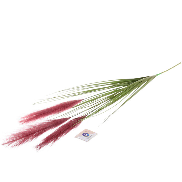 Искусственная трава для декора 90см розовая