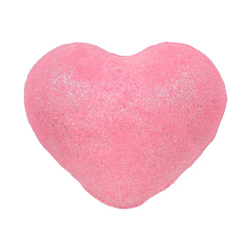 Бурлящие шары для ванны 130 г Банные штучки "Сердце"  перламутровые (роза, жасмин) в пластиковой банке