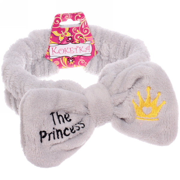Повязка на голову "Кокетка - The Princess", микс 4 цвета, 6,5*16см