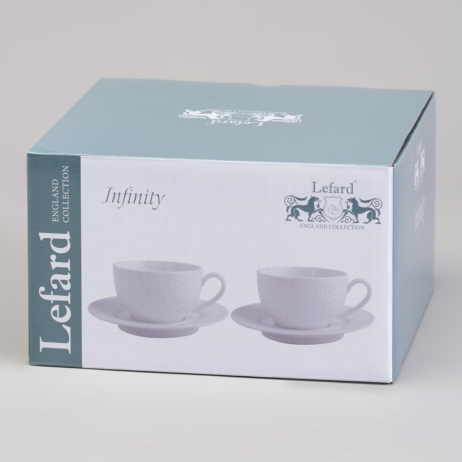 ЧАЙНЫЙ НАБОР LEFARD, INFINITY, НА 2 ПЕР. 4 ПР. 230 МЛ, КОР=16НАБ.