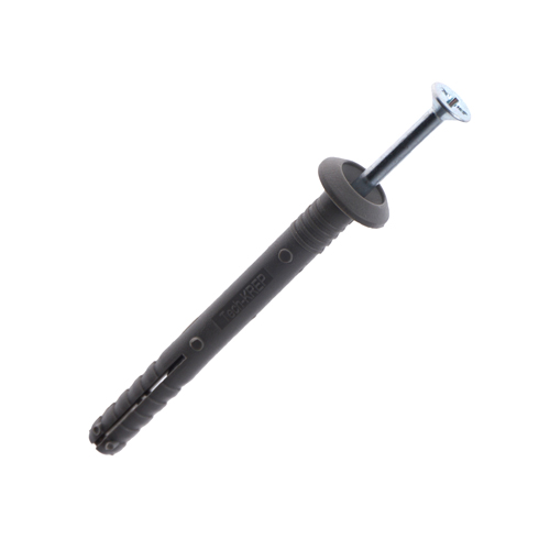 Дюбель+шуруп 6*60 (200штв уп) Грибовидный бортик ТехКреп (1/18)