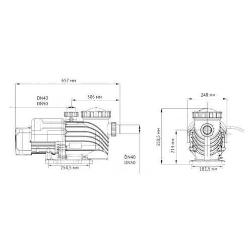 Насос для бассейна UNIPUMP JET POOL SPP 2000