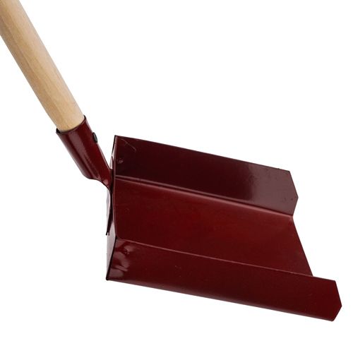 Совок металл. хоз. с деревянной ручкой, 5/15