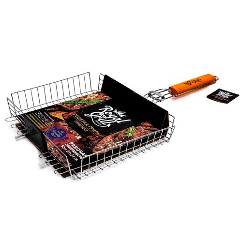 Решетка-гриль ROYALGRILL глубокая 31 х 24 см