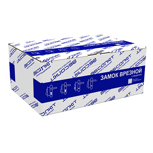 Замок врезной АБС ЗВ7, черный