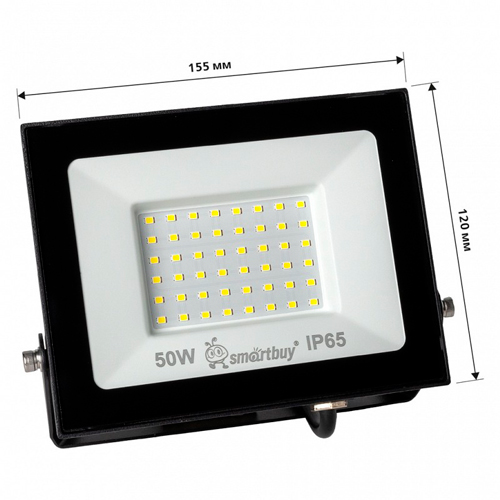 Светодиодный (LED) прожектор FL SMD Pro 50W/6500K/IP65 (SBL-EFL-50-65)