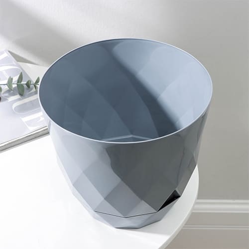 Горшок для цветов LAUREL D220 мм, 4,5 л с поддном (серый) (SVIP) (1/10)