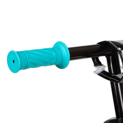 Беговел NOVATRACK 12" JUMP лаймовый, сталь, цветной пластиковый обод, колеса EVA