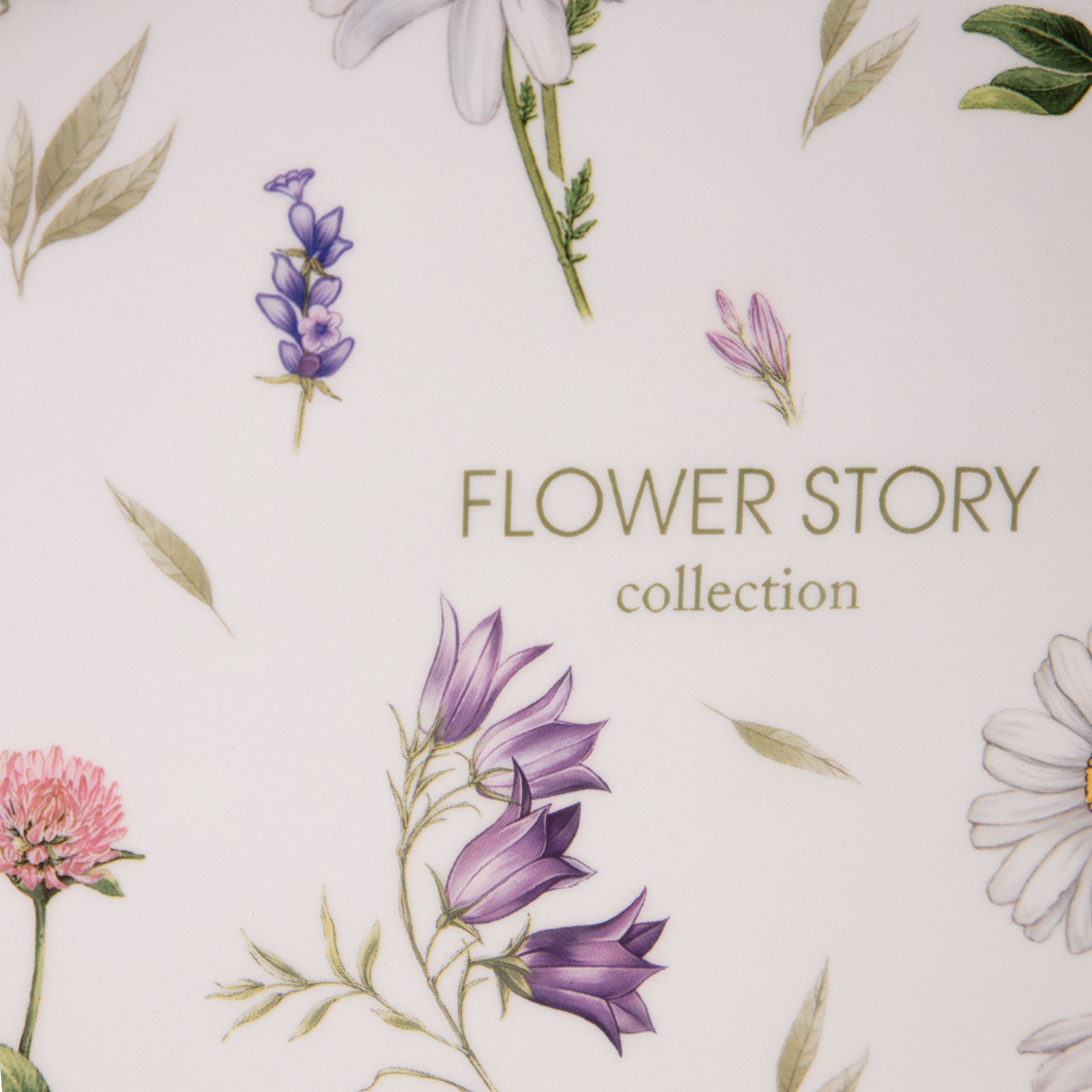 БЛЮДО ОВАЛЬНОЕ AGNESS, FLOWER STORY, 31, 5*25, 5*3 СМ, КОР=12ШТ.