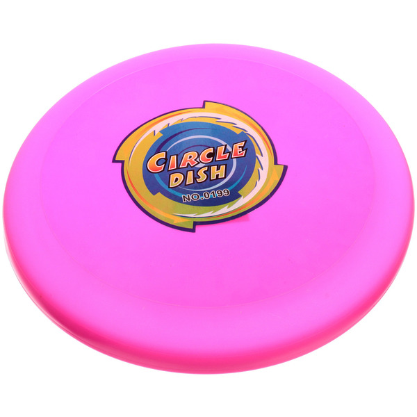 Тарелка летающая "Неон" 23 см, микс