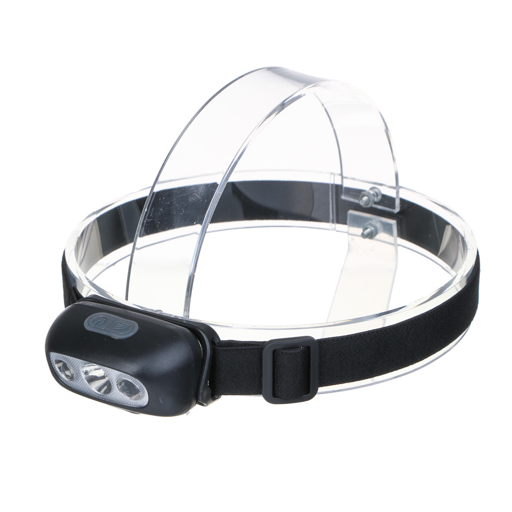 ЕРМАК Фонарь налобный, сенсорный, XPE LED, 4 режима, 400мАч, 7х3,9см