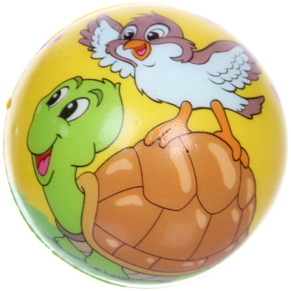 Мяч  6,3 см "Радостное лето" (антистресс), микс СТИКЕР НА ВЛОЖЕНИЕ