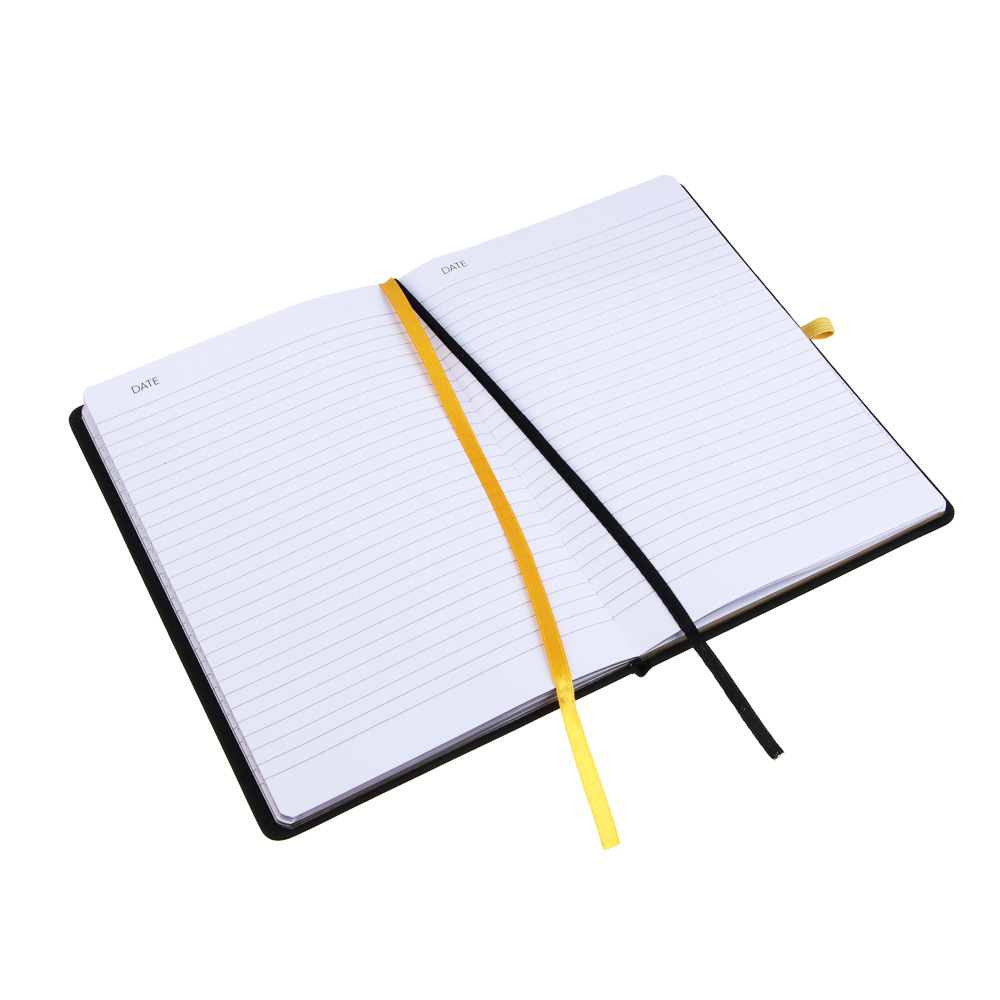 BY Бизнес - блокнот "ЭКСПО" А5, 192 стр., твердая обл., фактурная иск.кожа, резинка, 2закл., 3 диз.