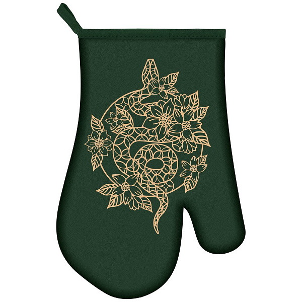 Прихватка-рукавица "Гарафена". Размер 17х27. 3 цв. NEW