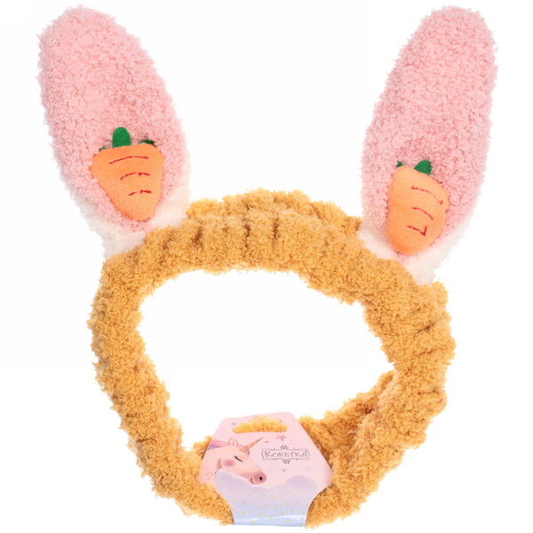 Повязка на голову "Little bunny- Bunny", микс 6 цветов, 20*6 см (подвес Единорожек)