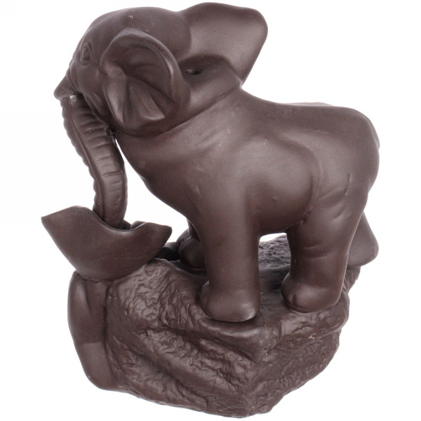 Подставка под стелющиеся благовония "Слон мудрости" 13*10*16,5см