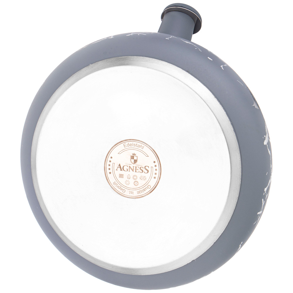 ЧАЙНИК AGNESS СО СВИСТКОМ 3 Л, СЕРИЯ FANTASY, ИНДУКЦИОННОЕ КАПСУЛЬНОЕ ДНО