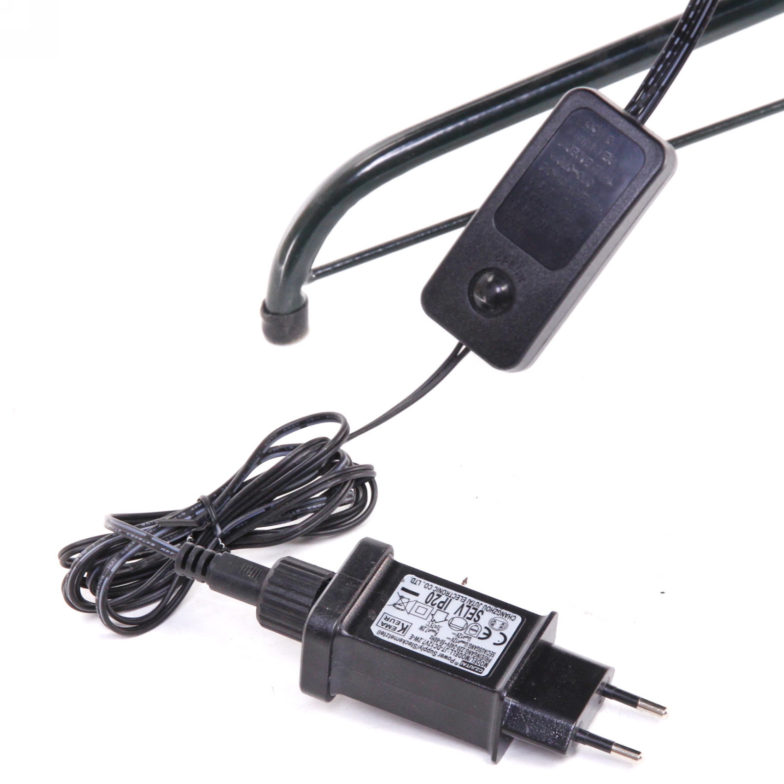 Ёлка светодиодная "Млечный путь" 180 см, ПВХ черный, цвет свечения-Белый (247 веток) (T1050B-180)