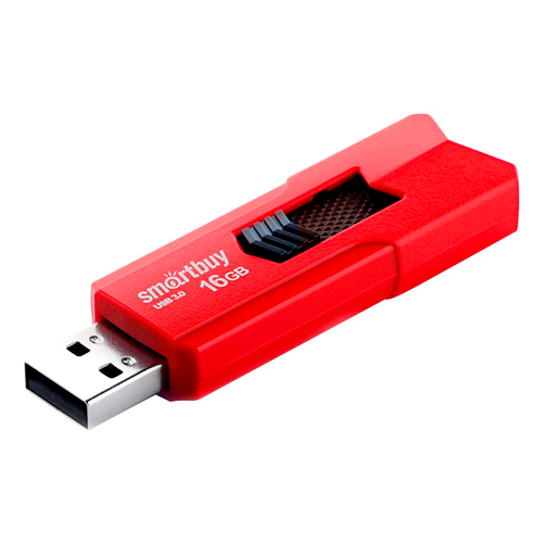 UFD 3.0/3.1 Smartbuy 016GB STREAM Red (SB16GBST-R3)