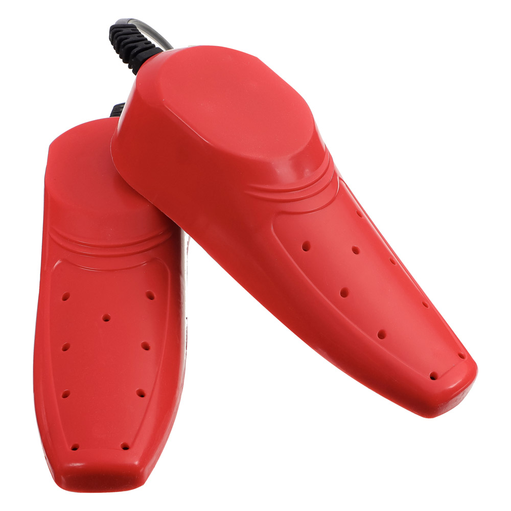 Сушилка для обуви "Ботиночки" LEBEN, пластик, 220В, 10Вт, температура нагрева 65-80 градусов