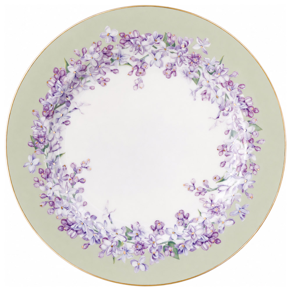 НАБОР ТАРЕЛОК ЗАКУСОЧНЫХ LEFARD  "LILAC" 4 ШТ. 20,5 СМ МИКС (КОР=12НАБ.)