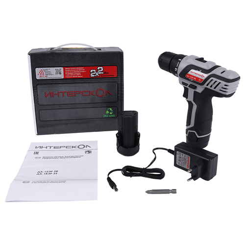 Дрель аккумуляторная ДА 12 ЭР ПРОМО Интерскол