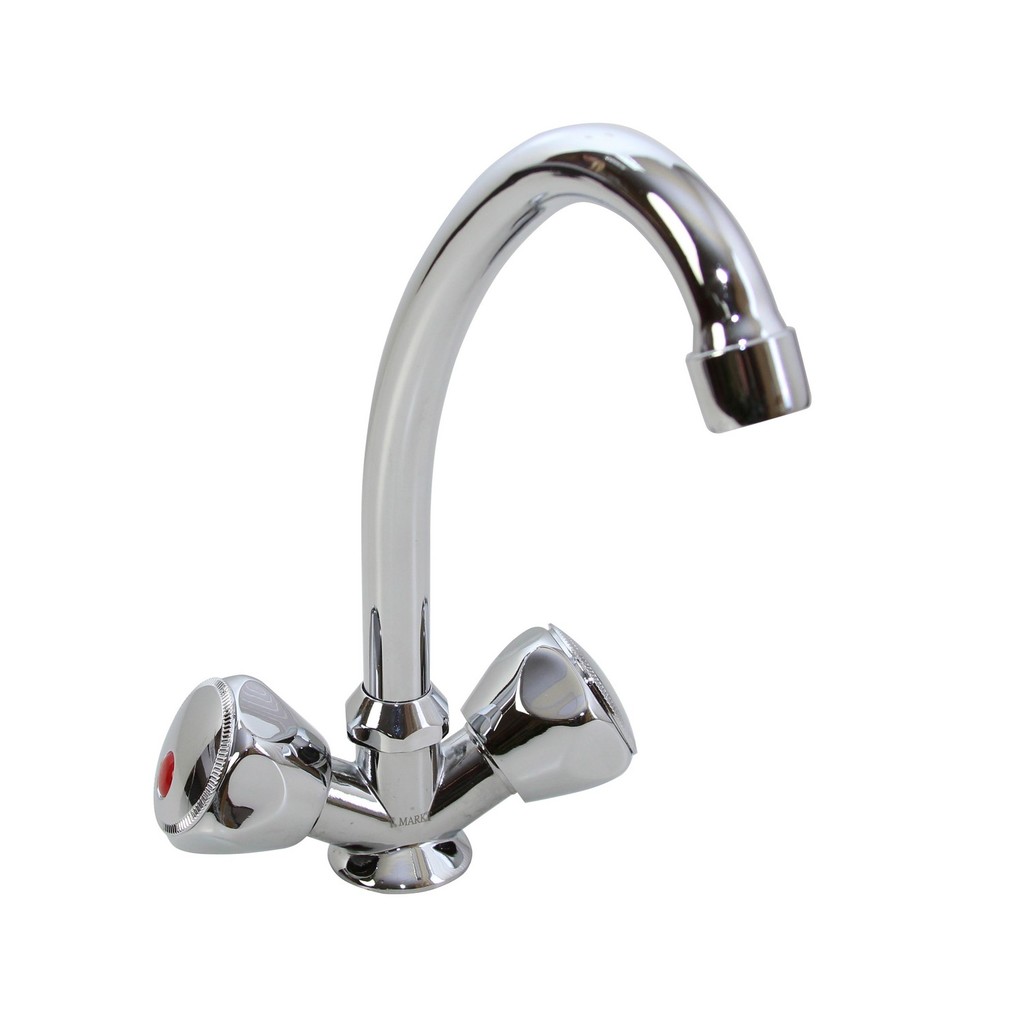 Смеситель для кухни 1/2 кер T.MARKT 04-2005 Мария п\гайку
