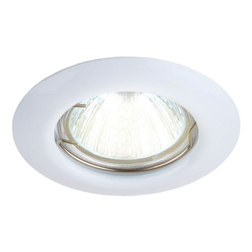 Светильник встраиваемый под лампу MR16 выпуклый, SBL-08WH-MR16/100, белый