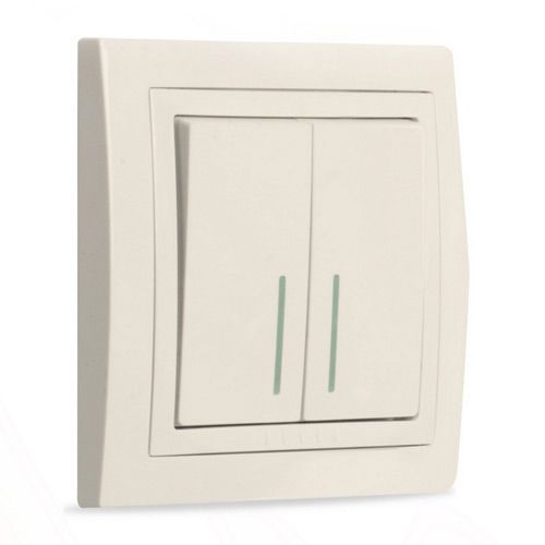 Рамка 1-местная пластик бежевая "Нептун" (SBE-05i-Plastic-FR-1)