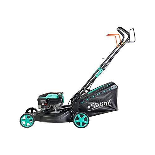 Газонокосилка бензиновая PL1446S, 4 л.с. нож 46 см, самоходная STURM