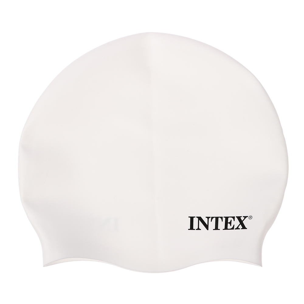 INTEX Шапочка для плавания силиконовая, от 8 лет, 3 цвета, 55992
