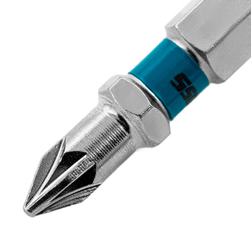 Биты PZ1 50мм (10шт) сталь S2 GROSS с магн.наконечником (1/60)