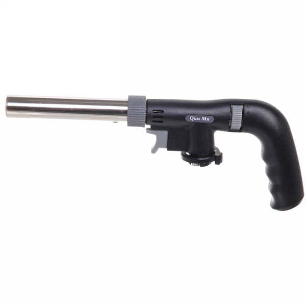 Горелка газовая портативная с пьезоподжигом и ручкой, подогрев топлива 626