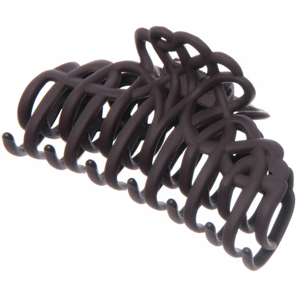 Заколка-краб для волос на блистере "Diana Collection - Milena", микс 6 цветов, 9см 