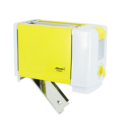 Тостер Atlanta с регулятором времени поджаривания 750 Вт, желтый