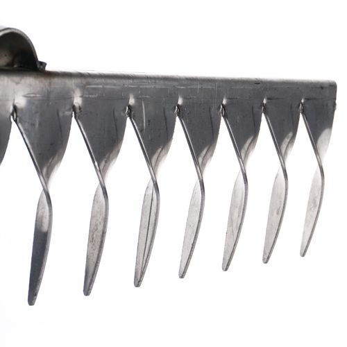 Грабли витые 14 зубьев нержавеющая сталь без черенка толщина металла 2 мм SPETSTEXNIK, 10/10