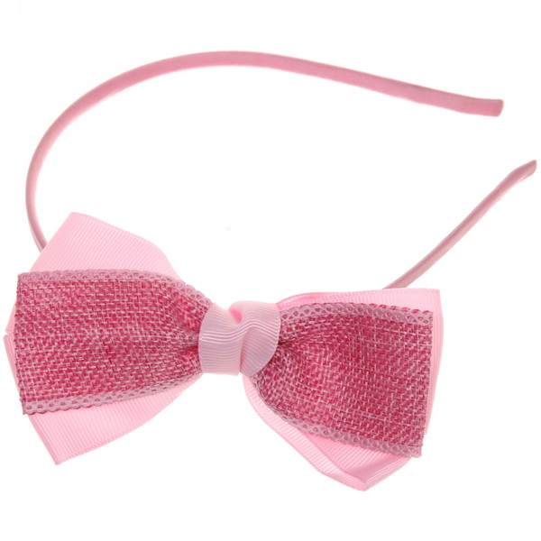 Ободок для волос детский на блистере "Rapunzel", однотонный, микс 6 цветов, 0,5см