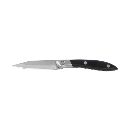 Нож кухонный 9,0см SANLIU С 8 для мяса, углеродистая сталь, карболит ручка