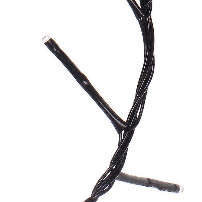 Гирлянда для дома НИТЬ "Твинкл Лайт" 3 м 100 ламп LED, черн.пров, 8 реж, IP-20. Белый (возможность соединения)