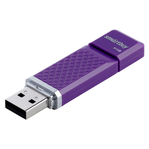 UFD 2.0 Smartbuy 032GB Quartz series Violet (SB32GBQZ-V)