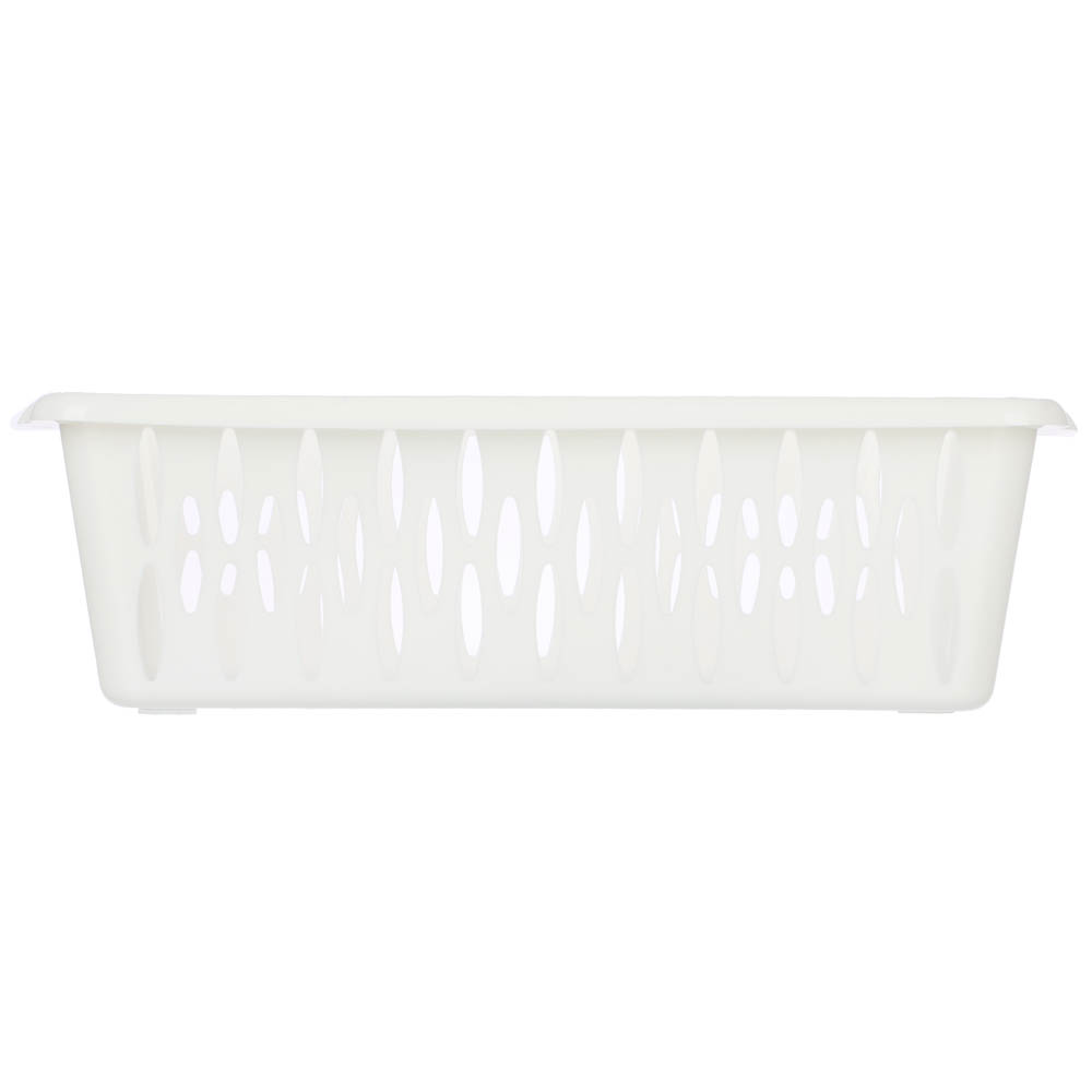 Корзинка для хранения Keeplex Light S 24,2х14,5х7,1см, пластик, белое облако