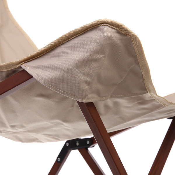 Кресло складное до 120 кг DC-6016, 52*63*90 см, цвет: бежевый, каркас алюминий, Турист Мастер