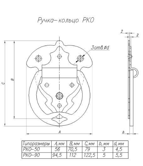 Н.Новгород  Кольцо РКО-90-SL черн.мат. (14)
