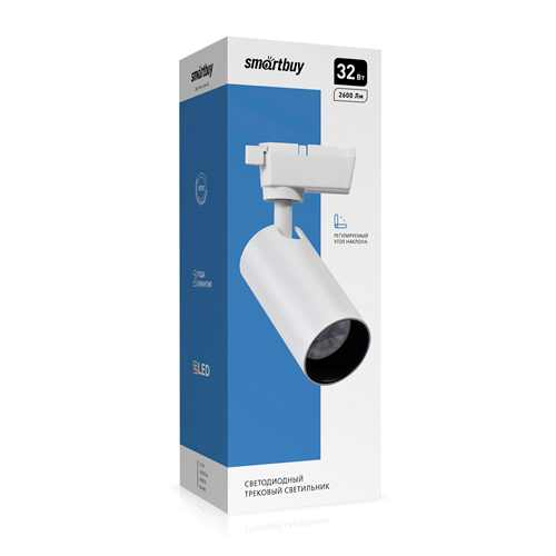Светодиодный(LED) светильник Track COB32w Smartbuy-White4000K/IP20 (SBL-TKW1-32w-4K)/20