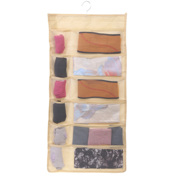 Органайзер подвесной для хранения вещей "ИДЕЯДОМА", цвет бежевый, 30 карманов, 75*39см
