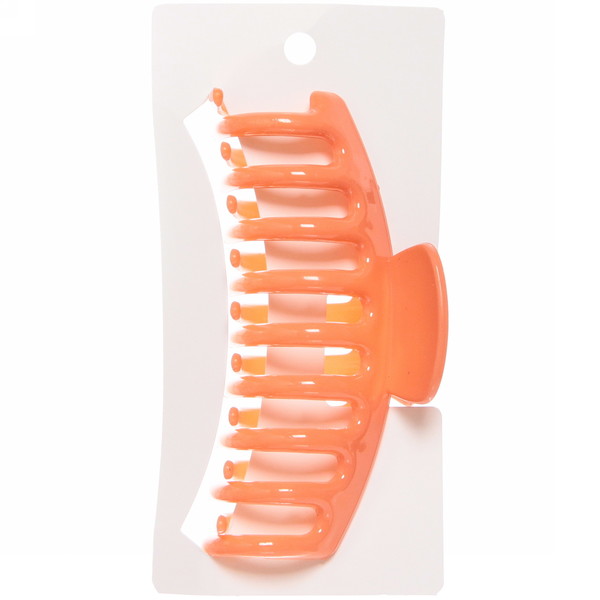 Заколка-краб для волос на блистере "Diana Collection - Liza", микс 6 цветов, 11*5см