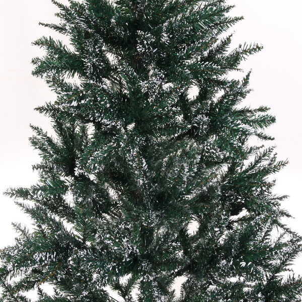 Ёлка "Рождественское чудо" 210 см, ПВХ (700 веток),  белый иней